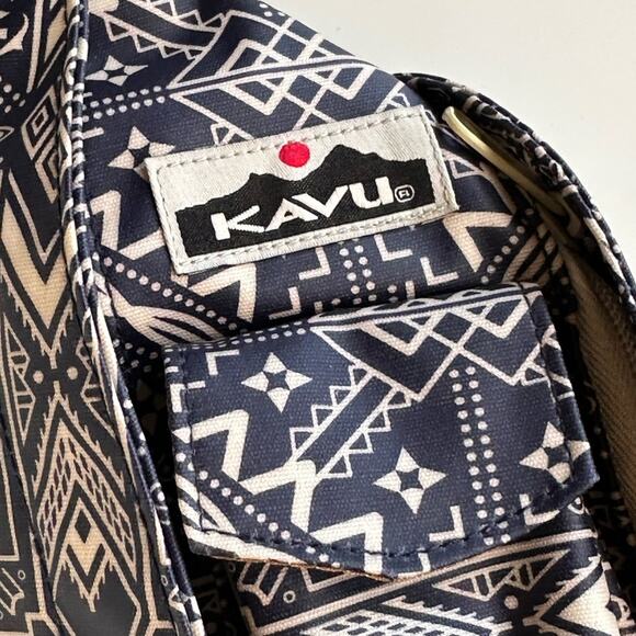 New Kavu Multi Pocket Rope Sling Crossbody Pack - Picture 3 of 9